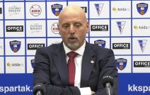 Saša Obradović na konferenciji za medije