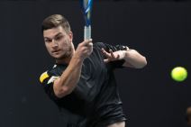 Miomir Kecmanović na turniru u Parizu