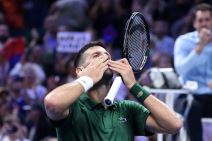 Novak Đoković na turniru u Atini