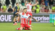 Rade Krunić slavi pobedu Zvezde protiv Lila