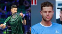 Novak Đoković i Janik Hanfman