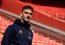 Srpski napadač Mihailo Ivanović.