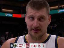 Nikola Jokić posle pobede nad Sakramentom.