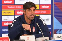 Veljko Paunović na konferenciji za medije