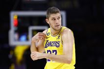 Met Rajan u dresu Lejkersa