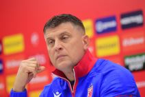 Vladan Milojević na klupi Crvene zvezde.