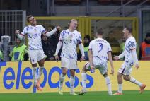 Erling Haland slavi gol za Norvešku protiv Italije