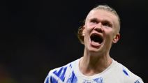 Erling Haland slavi gol protiv Italije na San Siru