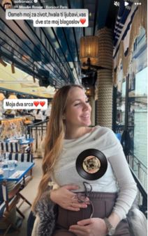 Aca Sofronijević supruga trudna
