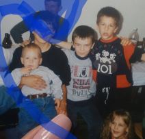 Miloš Degenek u detinjstvu