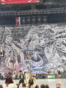 Koreografija Grobara Miloš Obilić ubija sultana Murata