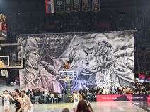 Koreografija Grobara Miloš Obilić ubija sultana Murata