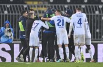 Fudbaleri Železničara slave pobedu protiv Partizana