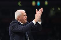 Željko Obradović na utakmici protiv Dubaija