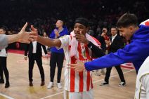 Devonte Grejem posle pobede Crvene zvezde protiv Olimpijakosa