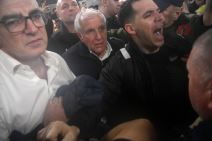 Željko Obradović na aerodromu Nikola Tesla