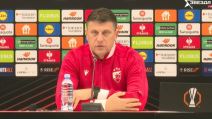 Vladan Milojević na konferenciji za novinare posle Zvezda FSCB