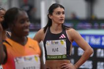 Ivana ilić na takmičenju u atletici