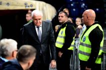 Željko Obradović izlazi na utakmicu Partizana