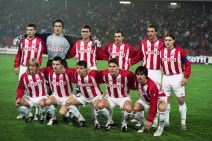 Tim Crvene zvezde protiv Rome 2005