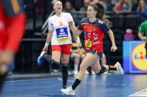 Špankinja Dženifer Gutijerez na meču Srbija Španija