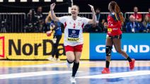 Katarina Krpež Šlezak slavi gol na Srbija Španija na Svetskom prvenstvu
