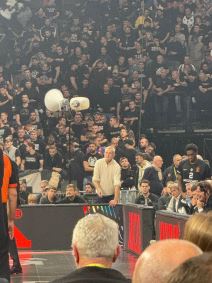 Žarko Paspalj gleda utakmicu Partizan Bajern