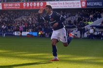 Mihailo Ivanović proslavlja gol u dresu Milvola