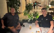 Miško Ražnatović na sastanku sa Nenadom Dimitrijevićem