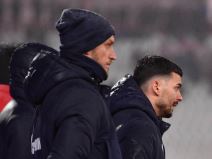 Marko Arnautović i Nemanja Radonjić, fudbaleri Crvene zvzede.