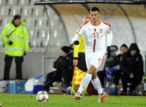 Danijel Aleksić u reprezentaciji Srbije u Ligi nacija 2018