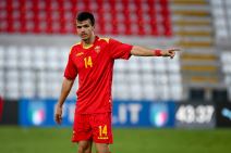 Lazar Mijović u dresu Crne Gore.