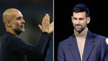 Pep Gvardiola i Novak Đoković