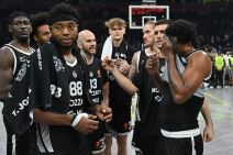 Košarkaši Partizana posle poraza od Makabija