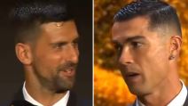 Novak Đoković i Kristijano Ronaldo na dodeli nagrade u Dubaiju