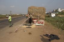 Saobraćajna nesreća Entonija Džošue mesto sudara u Nigeriji