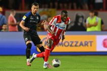 Šavi Babika na utakmici Zvezda TSC