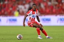 Šavi Babika na utakmici Crvene zvezde na Marakani