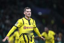 Pasal Groš proslavlja gol u dresu Borusije Dortmund