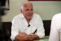 Vladimir Jugović tokom intervjua