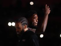 Tajrik Džouns i Dvejn Vašington u Partizanu