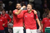 Novak Đoković i Hamad Međedović.