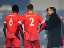 Fudbaleri Radničkog iz Niša.