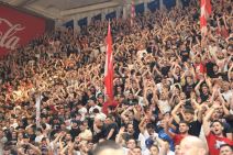 Navijači Crvene zvezde u Pioniru