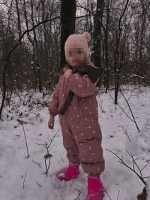 Jovan Patić Badnji dan sa ćerkom