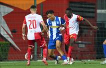 Džej Enem na utakmici OFK Beograd Vojvodina