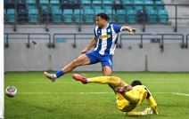 Džej Enem na utakmici OFK Beograd TSC