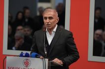 Boško Đurovski na komemoraciji Miloradu Kosanoviću.