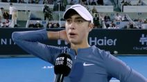 Olga Danilović posle meča u Australiji.