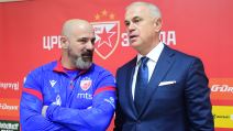 Dejan Stanković i Zvezdan Terzić pričaju.